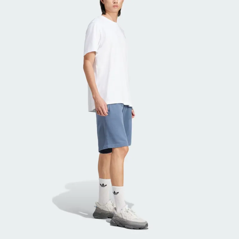 Adidas Originals Adicolor Outline Trefoil Shorts Casual Shorts Men's Light Blue-3
