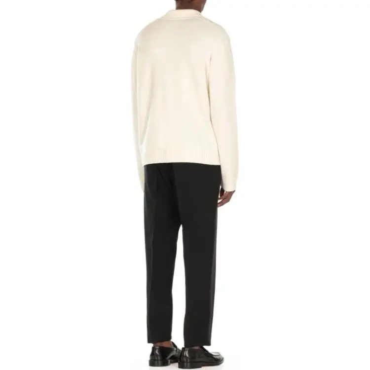 CASABLANCA Embellished Leaf Cardigan-4