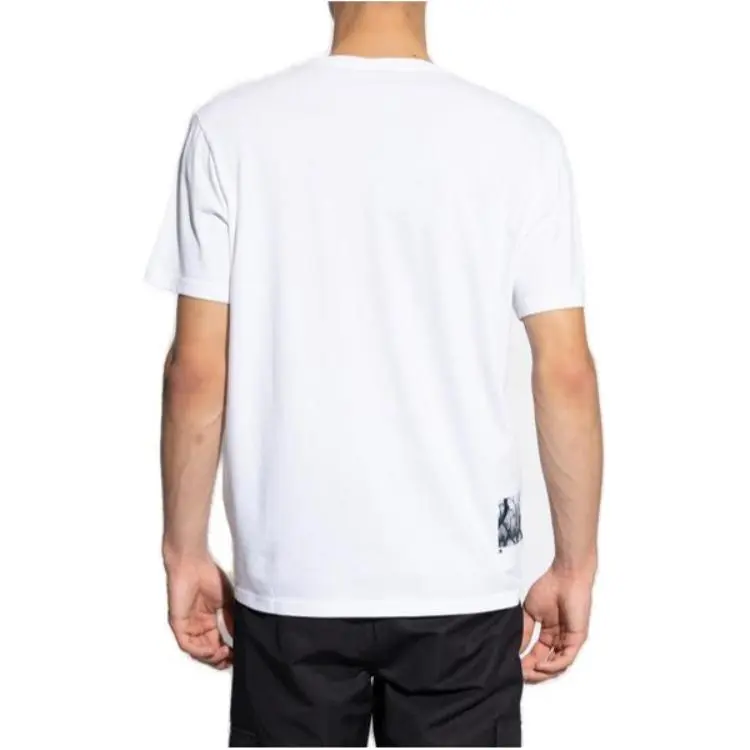 Moose Knuckles Graphic Printed Crewneck T Shirt-2