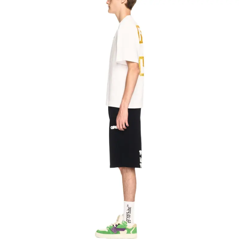 Off  Tape Arrow Crewneck T Shirt-2