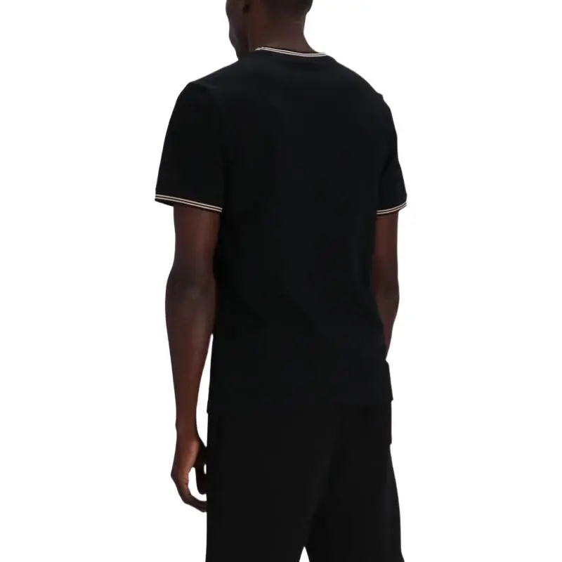HUGO BOSS T Shirts Men Black-4