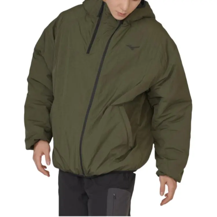 Mizuno Puffer Jacket Men's Green-4