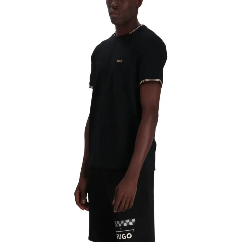 HUGO BOSS T Shirts Men Black-3