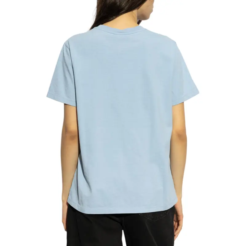 GANNI Graphic Bunny Printed Jersey T Shirt-4