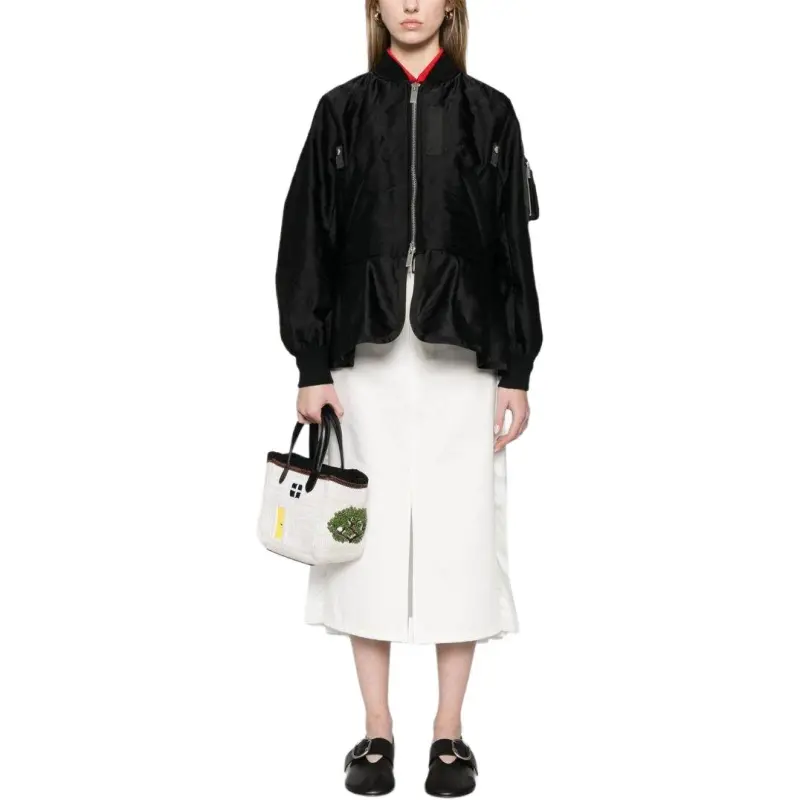 Sacai Twill Bomber Jacket-1