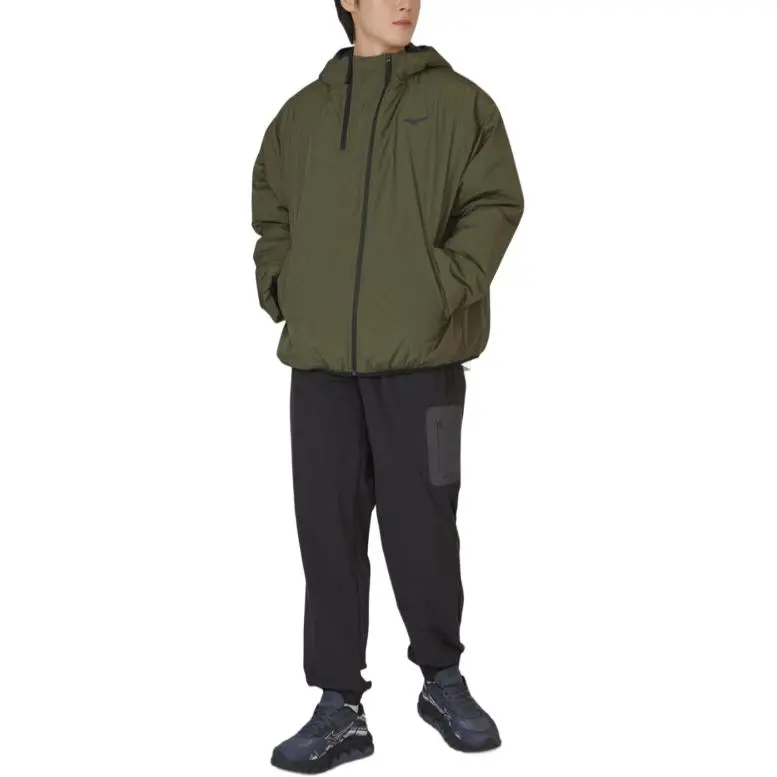 Mizuno Puffer Jacket Men's Green-2