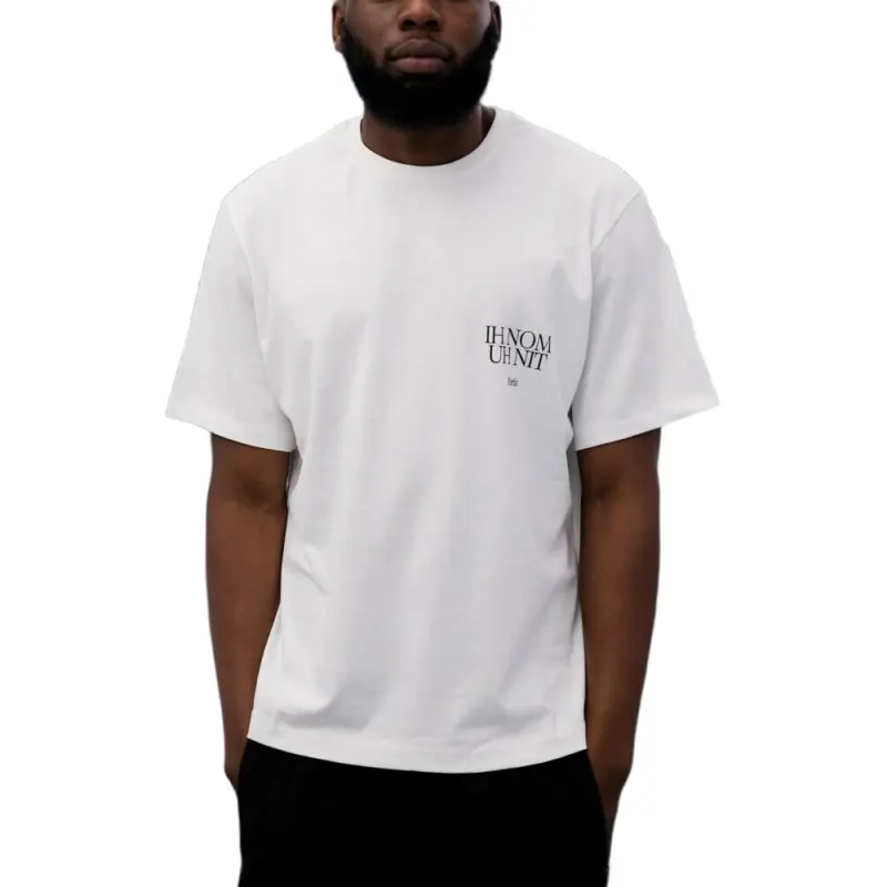 IH NOM UH NIT SS22 T Shirt Men's White-2