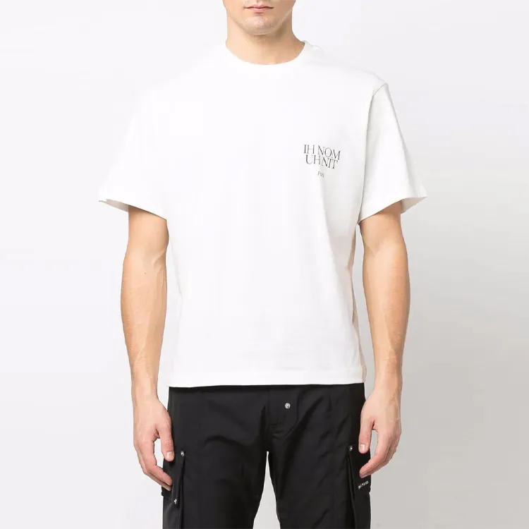 IH NOM UH NIT SS22 T Shirt Men's White-3