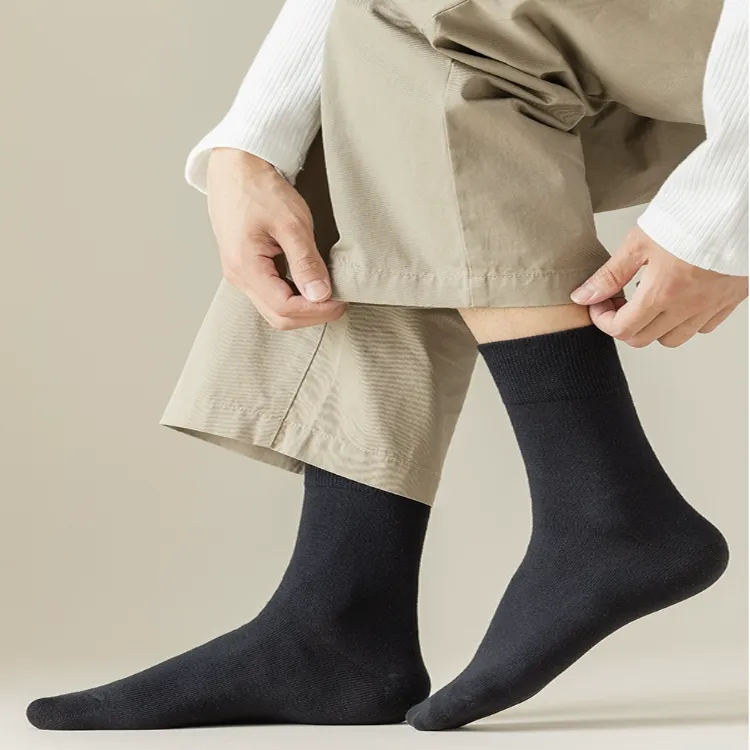 H-YXIANG FW23 Mid-Calf Socks Men's 6 Pack-16