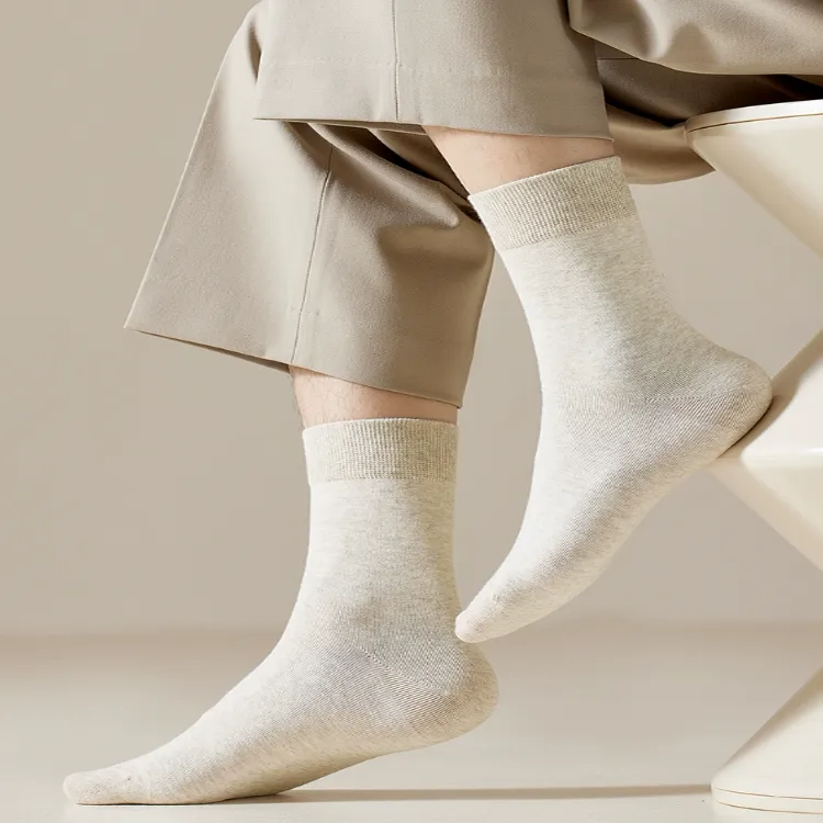 H-YXIANG FW23 Mid-Calf Socks Men's 6 Pack-5