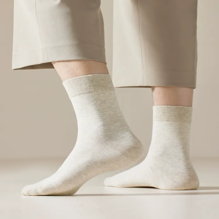 H-YXIANG FW23 Mid-Calf Socks Men's 6 Pack-4