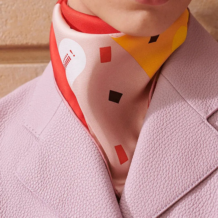 HERMES Silk Scarves Women's Multicolor-1