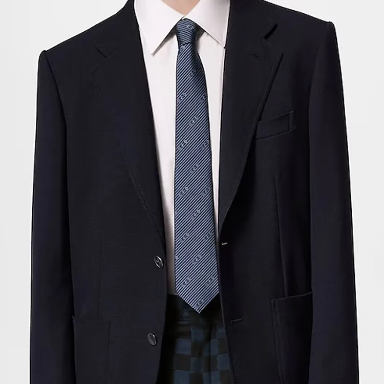 LOUIS VUITTON M79440 Monogram Diagonal Tie-1