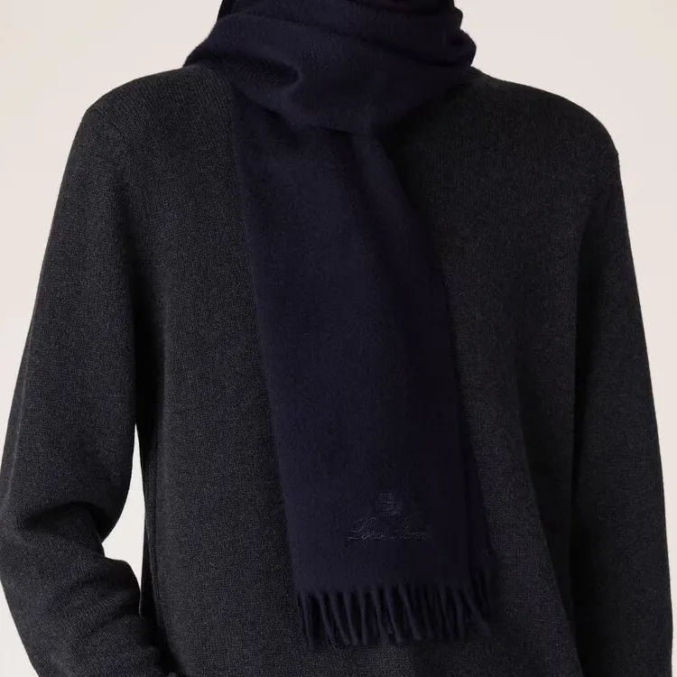 Loro Piana Fringed Scarf-1