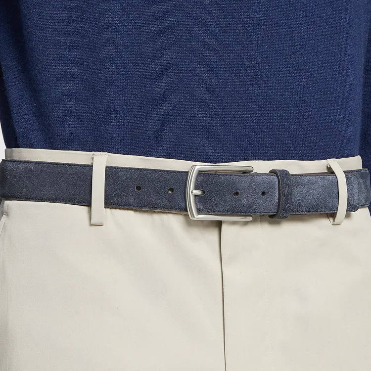 Ermenegildo Zegna Square Tip Buckled Belt-1