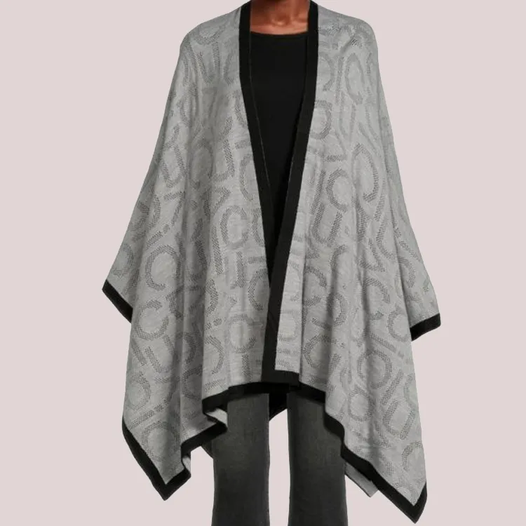 CK/Calvin Klein Shawls Women's Gray-2