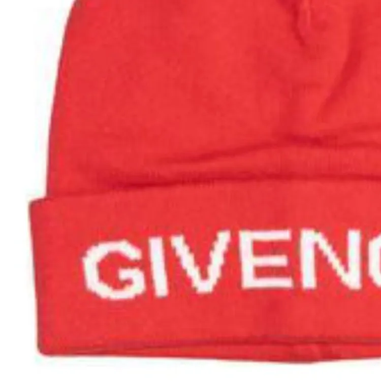 Givenchy Logo Intarsia Beanie-2