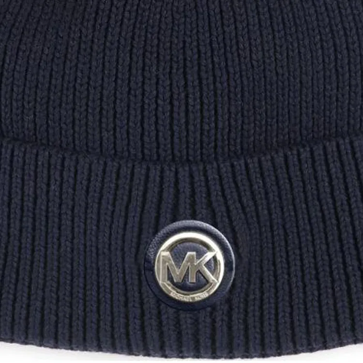 MICHAEL KORS Appliqué logo Ribbed Beanie-2