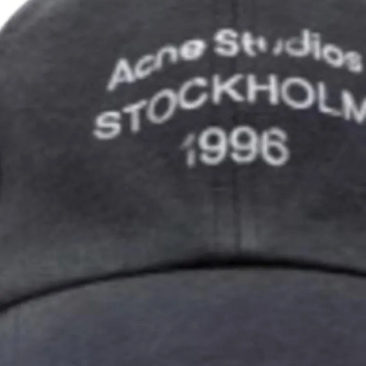 Acne Studios Logo stamp Baseball Cap-2