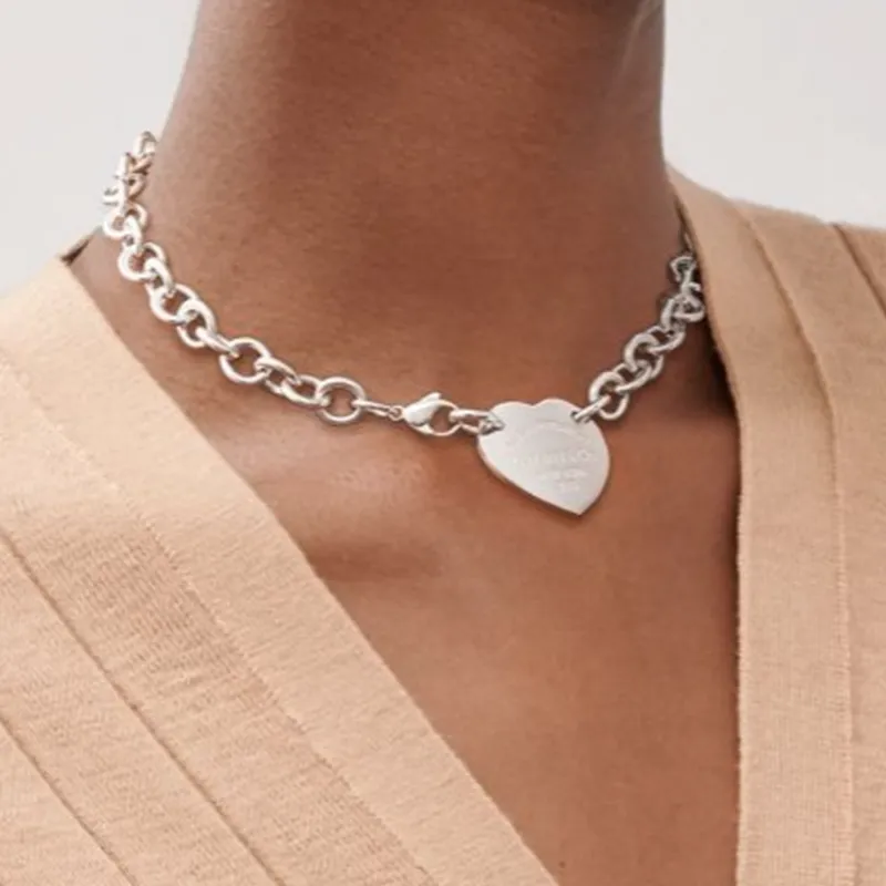 TIFFANY & CO. Silver Necklaces Women's Silver-3