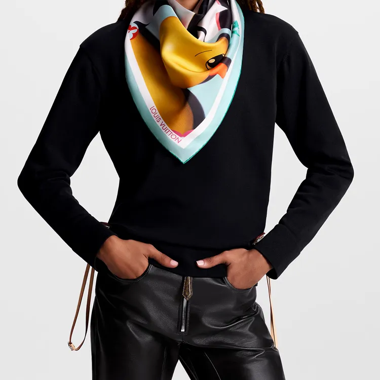 LOUIS VUITTON X Sun Yitian Animogram Portrait Square 90-2