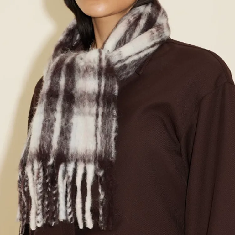 HOLZWEILER Knit Scarves Unisex Red-2