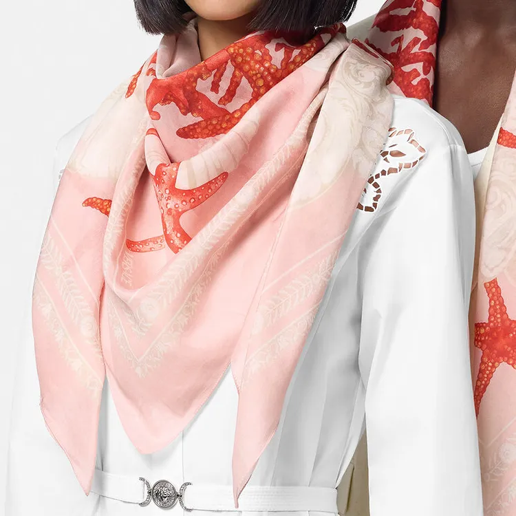 VERSACE Barocco Sea Shawl-1
