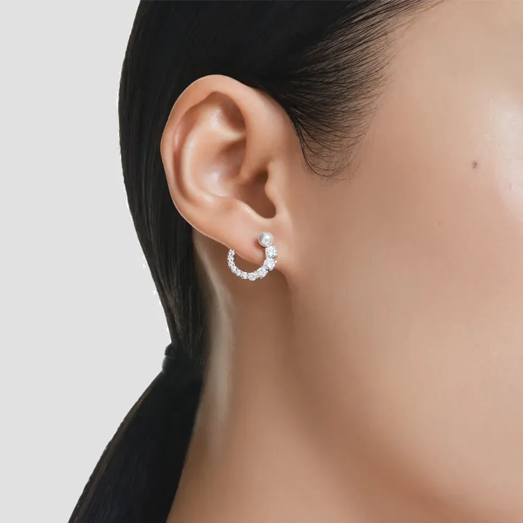 Swarovski Matrix Stud Earrings-4