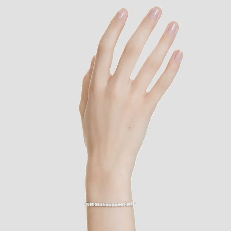 Swarovski Matrix Crystal Pearl Bracelet-3