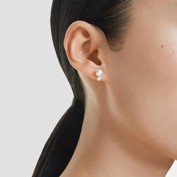 Swarovski Matrix Stud Earrings-4
