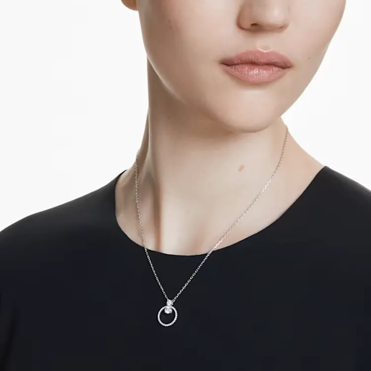 Swarovski Constella Ring pendant Necklace-3