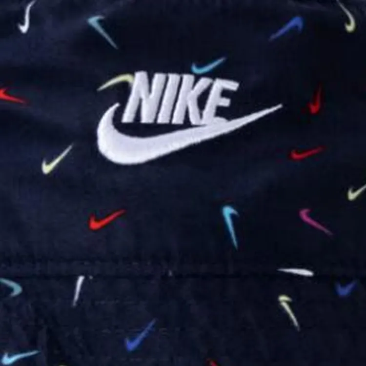 Nike Polyester Bucket Hats Kids' Navy Blue-2