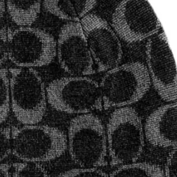 COACH Acrylic Beanies Unisex Black-2