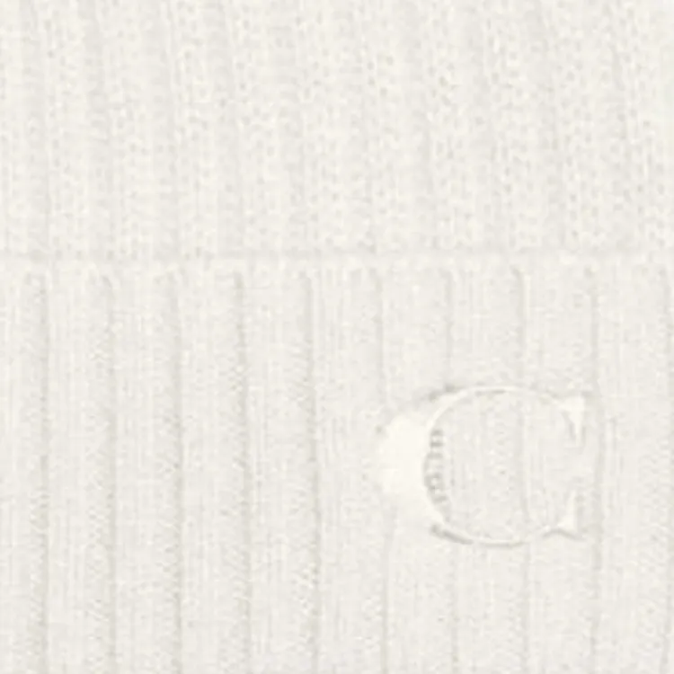 COACH Cashmere Beanies Unisex White-1