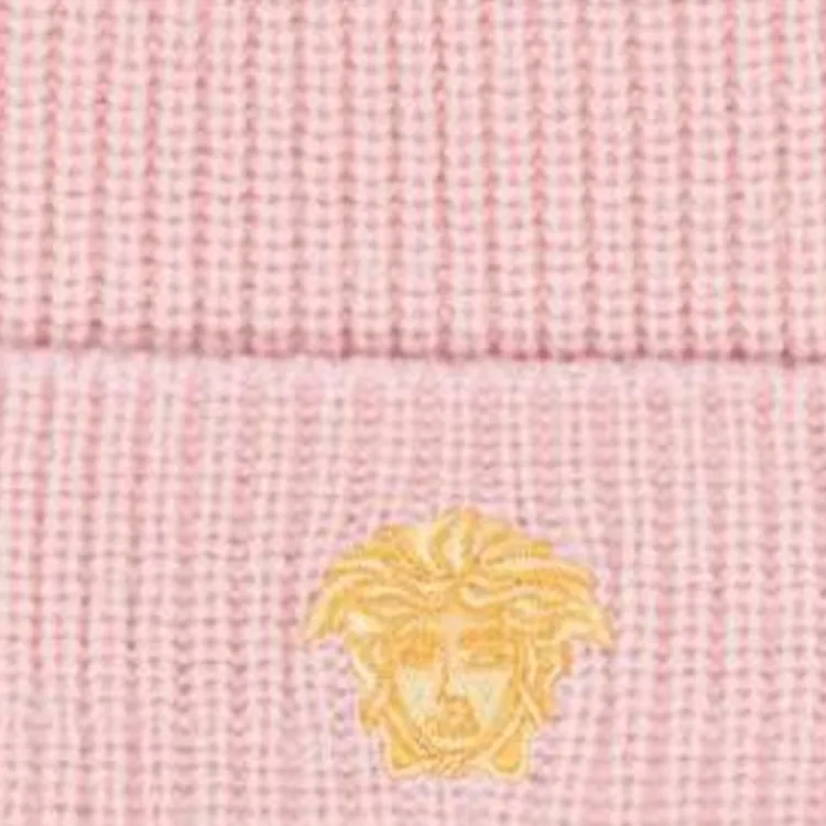VERSACE Kids Medusa Head embroidered Beanie-1