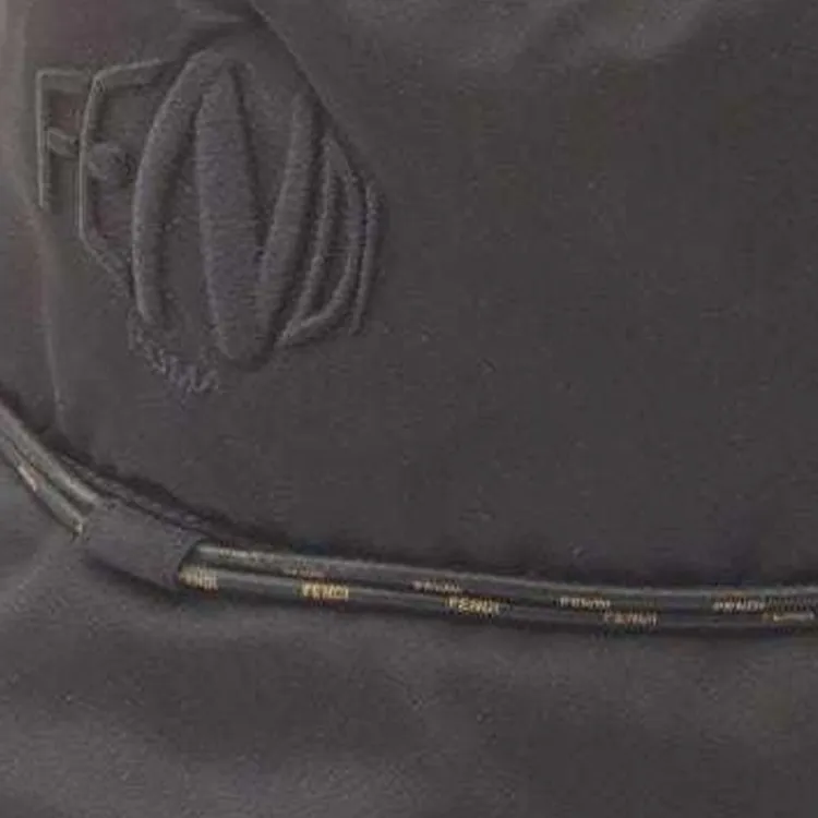 FENDI 2000s Logo-embroidered Bucket Hat-2