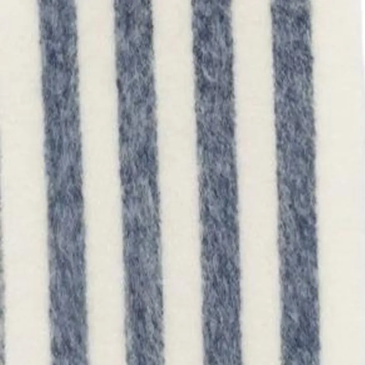 Jacquemus Striped Logo Patch Fringed Scarf-2