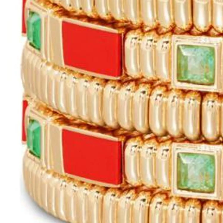 Roxanne Assoulin The Gilded Age Bracelet Set Of Five-2
