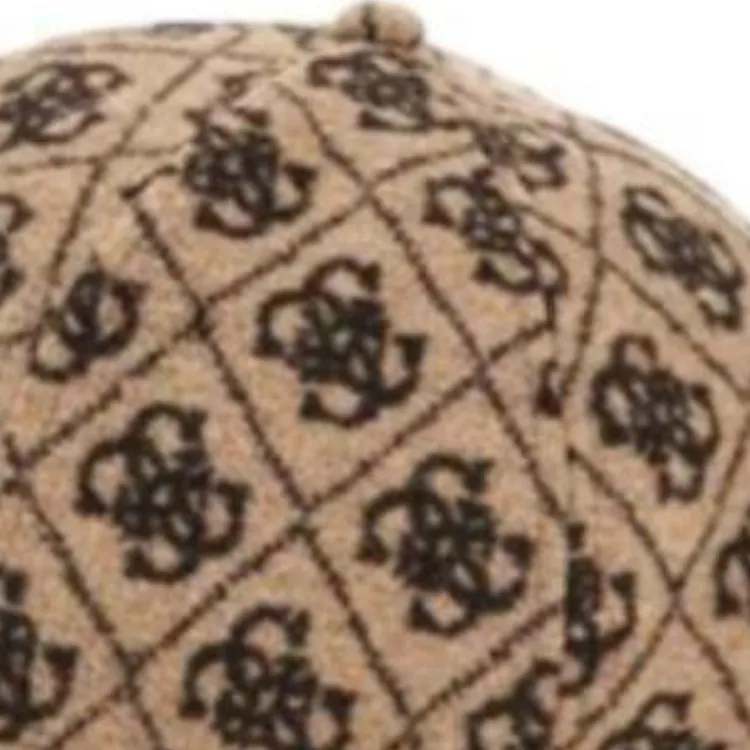 GUESS Polyester Baseball Caps Women's Brown-2