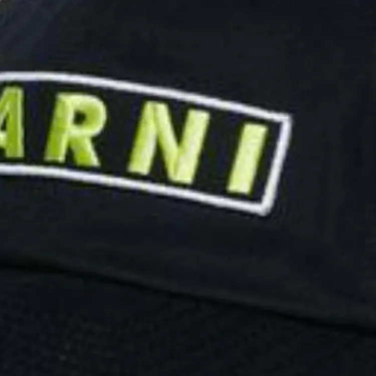 MARNI Logo Embroidered Baseball Cap-2