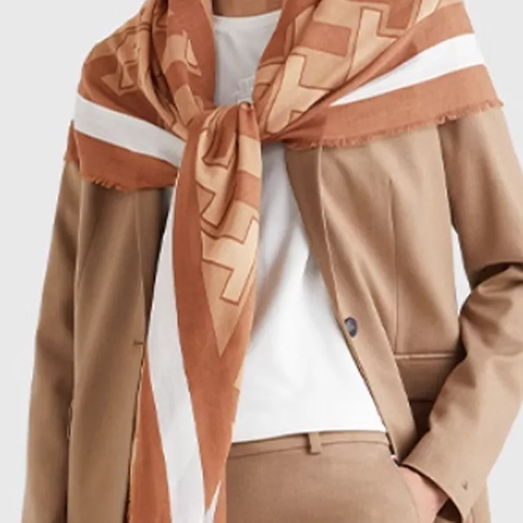 Tommy Hilfiger Modal Shawls Women's Multicolor-2
