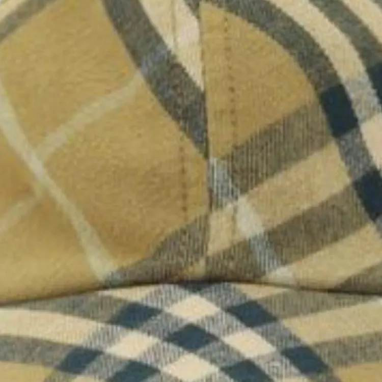 Burberry Check Printed Baseball Cap-2