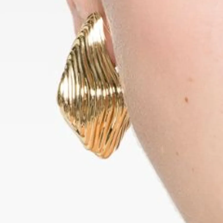 CULT GAIA Relic Embossed Earrings-2