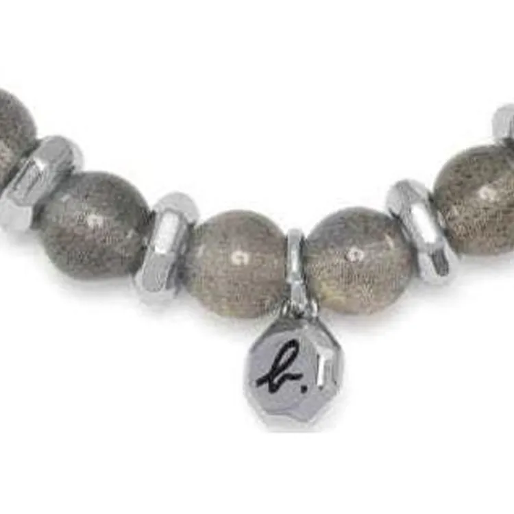 Agnes B. Half Chain Bead Bracelet-1