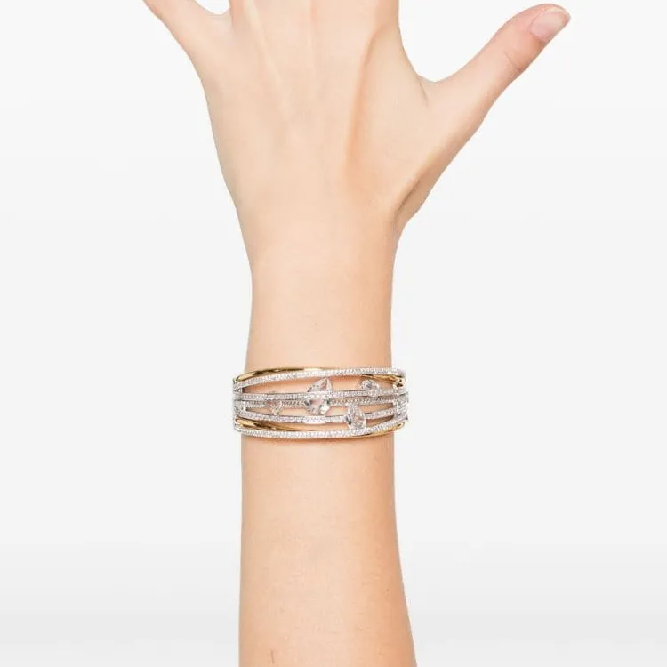 Swarovski Hyperbola Bangle Bracelet-2