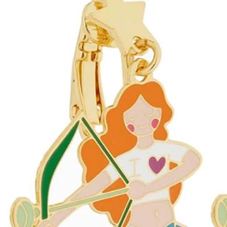 LES NEREIDES Gold Plated Clip On Earrings Women's Multicolor-1