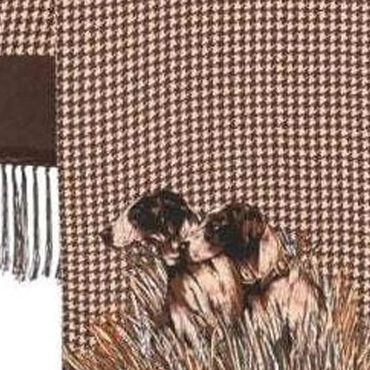 Polo Ralph Lauren Dog pattern Silk Scarf-1