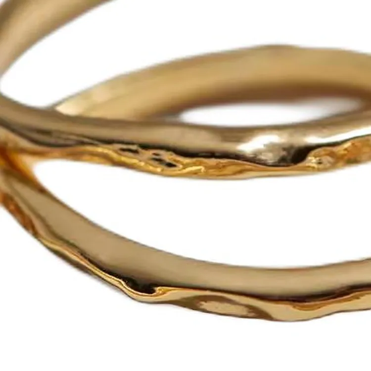 Other Stories Brass Rings Women's Gold-1