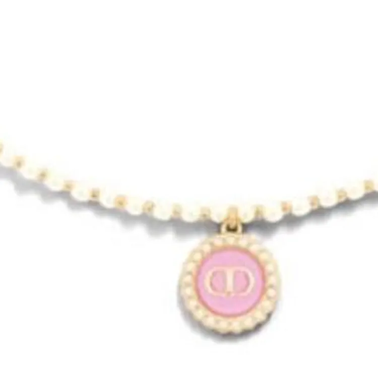 DIOR Gold-Plated Necklaces Women's Gold-1