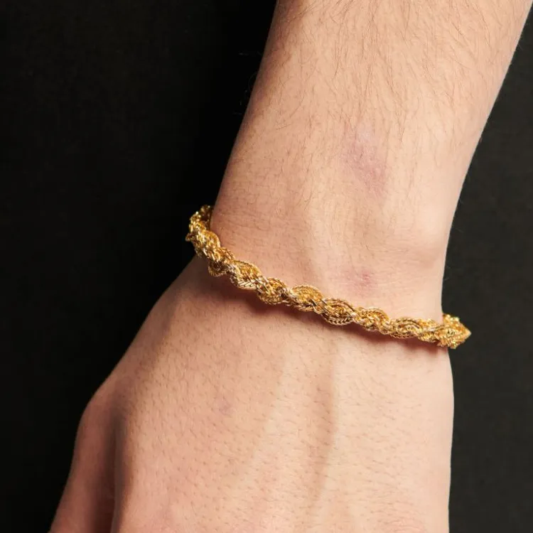 EMANUELE BICOCCHI Rope chain Silver Bracelet-2